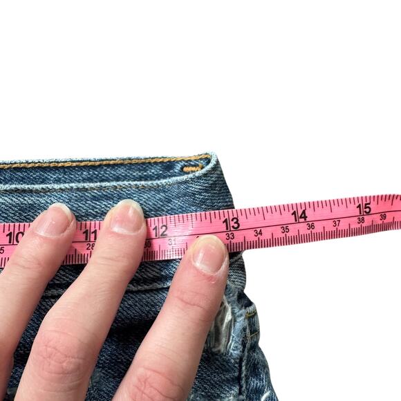 AGOLDE Riley High Rise Straight Crop Jean Frequency - Picture 8 of 10